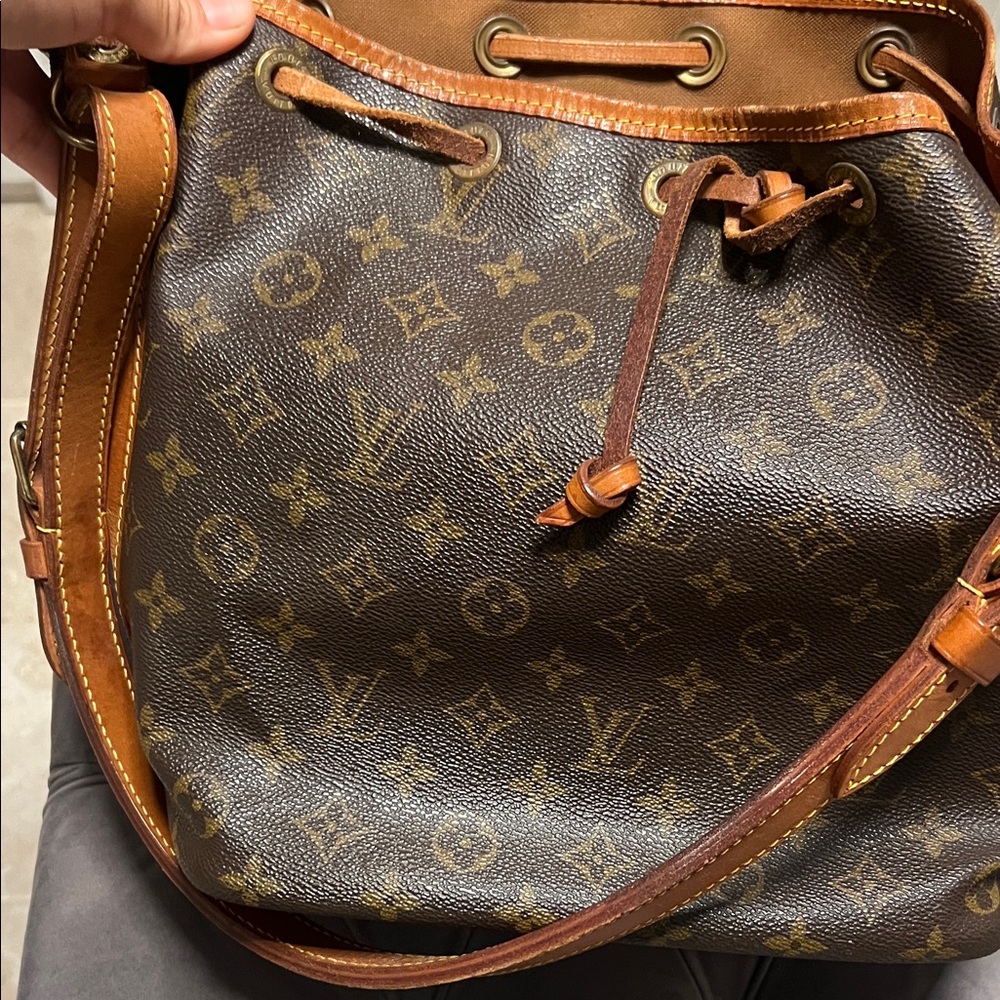 Louis Vuitton Brown Monogram Shoulder Bag